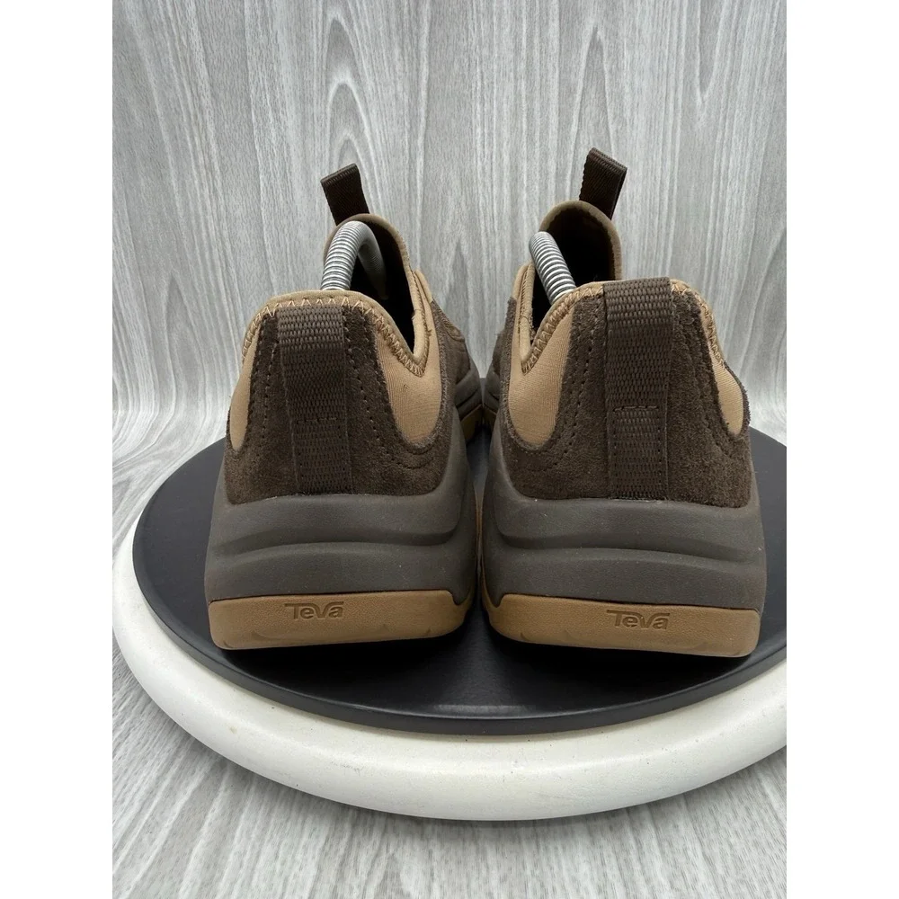 Teva Hurricane Daybreaker Mens Size 10 Brown Suede Outdoor Slip On Shoes 1172953